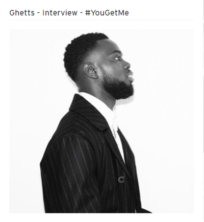 BRITHOPTV: [Audio Interview] Carly Wilford (@CarlyWilford) #YouGetMe Ghetts (@JClarke_Ghetts) | #Grime